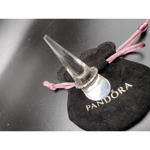 Pandora Hold My Hand Sterling Ring - Picture 5 of 7